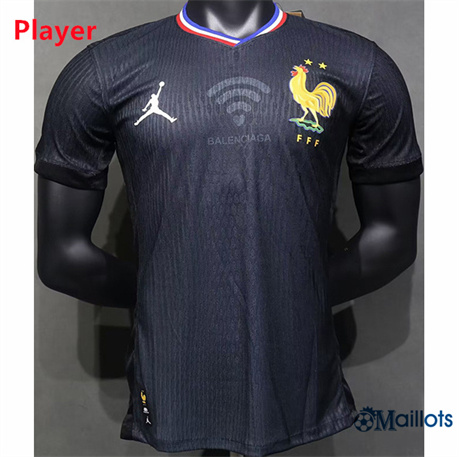 Maillot football France Player joint Noir 2024-2025