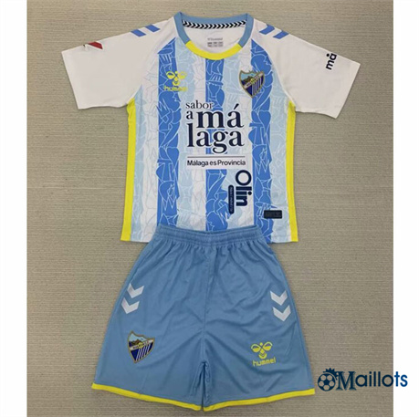 Mode Maillot foot Malaga Enfant Domicile 2024-2025