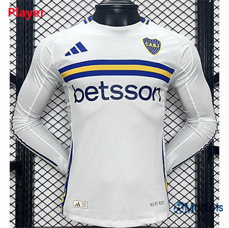 Nouveau Maillot football Boca Juniors Player Exterieur Manche Longue 2024-2025