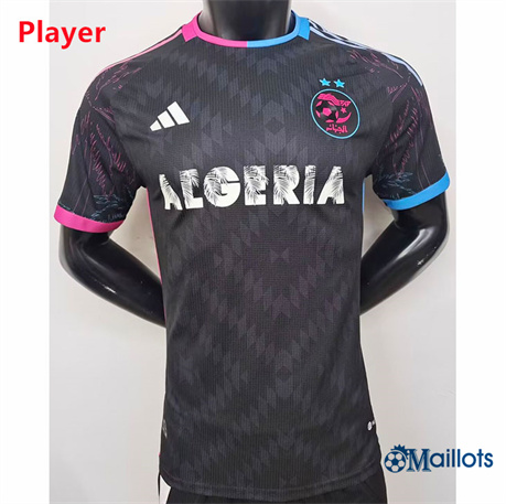 Grossiste Maillot foot Algérie Player Noir 2024-2025