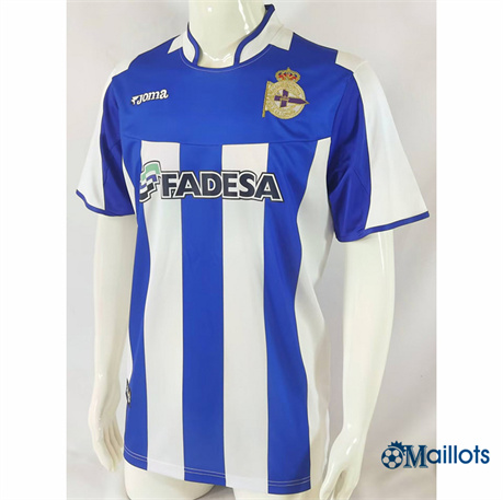 Grossiste Maillot football Retro Deportivo de La Corogne Domicile 2003-04