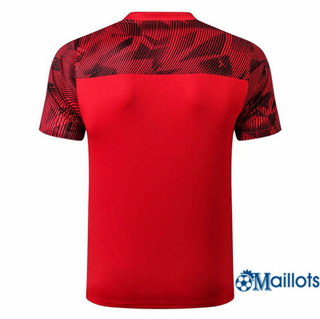 Maillot football Pré-Match AC Milan Rouge 2019 2020