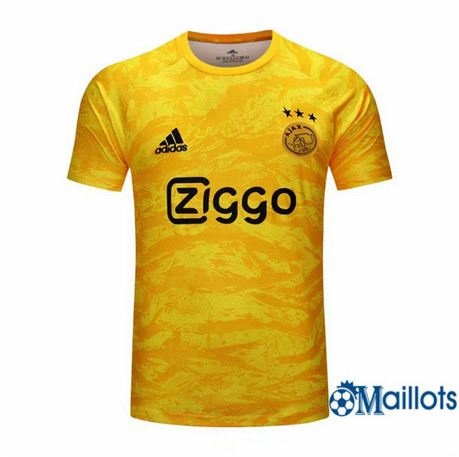 Maillot football Ajax Goalkeeper Jaune 2019 2020