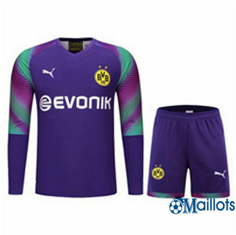 Maillot Entraînement Goalkeeper Borussia Dortmund et pantalon Violet 2019 2020