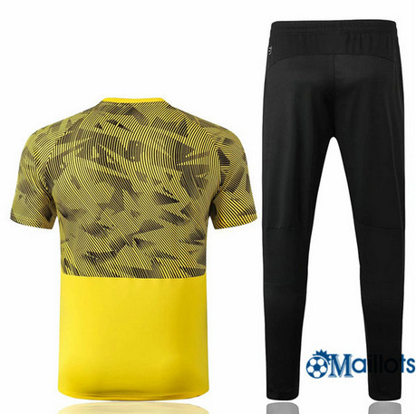Maillot Entraînement Borussia Dortmund et pantalon Training Jaune/Noir 2019 2020