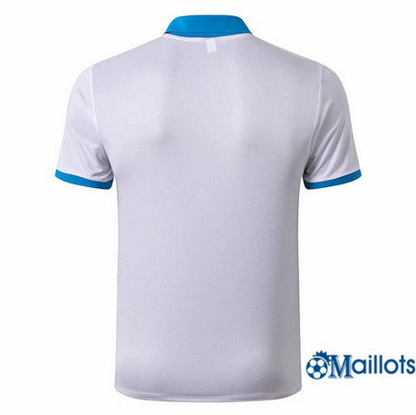Maillot football Brésil POLO Blanc/Noir/Bleu 2019 2020