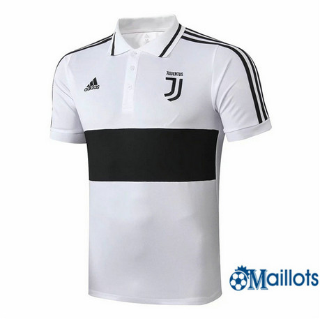 Maillot football Juventus POLO Blanc/Noir 2019 2020