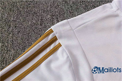 Achetez Nouveau Veste Survêtement Homme Real Madrid Blanc 2019/2020 Col Haut Thailande pas chère