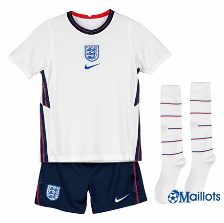 Ensemble Maillot foot Angleterre Enfant Domicile EURO 2020 2021