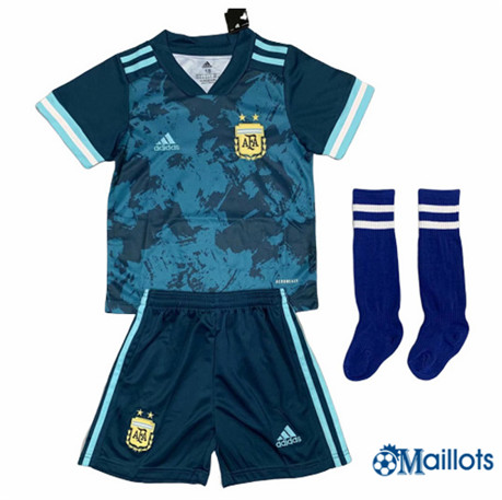 Ensemble Maillot foot Argentine Enfant Exterieur EURO 2020 2021
