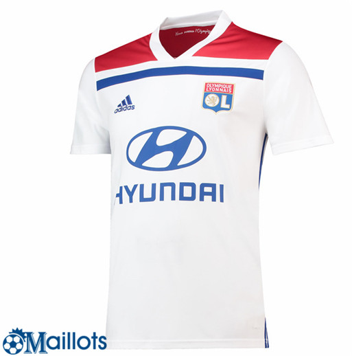 Lyon Foot Maillot Domicile 2018 2019