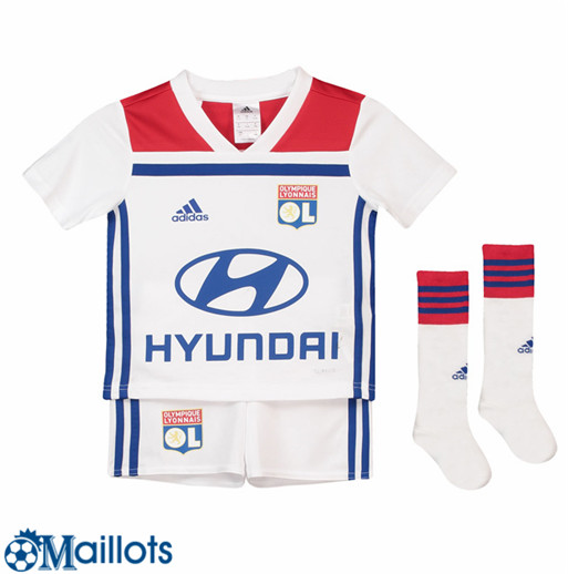 Lyon Foot Maillot Enfant Domicile 2018 2019
