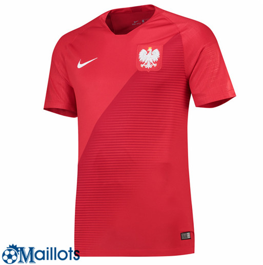 Maillot Football Pologne Extérieur 2018 2019
