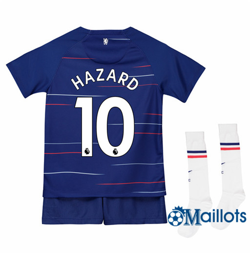 Ensemble Maillot Enfant Chelsea 10 Hazard Domicile 2018 2019