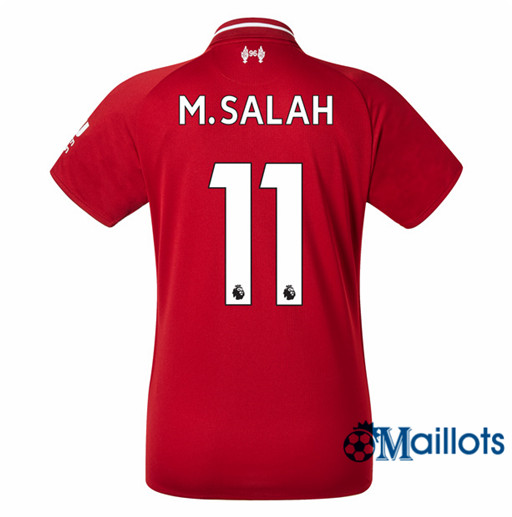 Maillot de Football Femme Liverpool 11 M.Salah Domicile 2018 2019