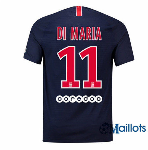 Maillot de Football PSG 11 Di Maria Domicile 2018 2019