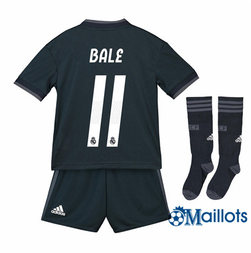 Ensemble Maillot Enfant Real Madrid 11 Bale Extérieur 2018 2019