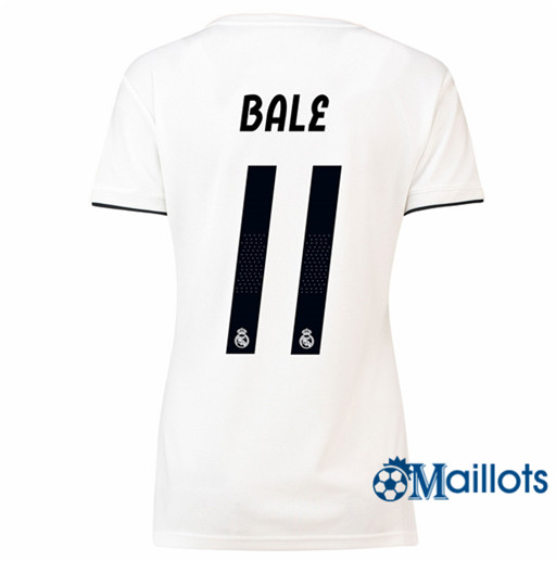 Maillot de Football Femme Real Madrid 11 Bale Domicile 2018 2019