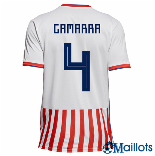 Maillot de Football Paraguay Domicile Gamarra 4 2018 2019