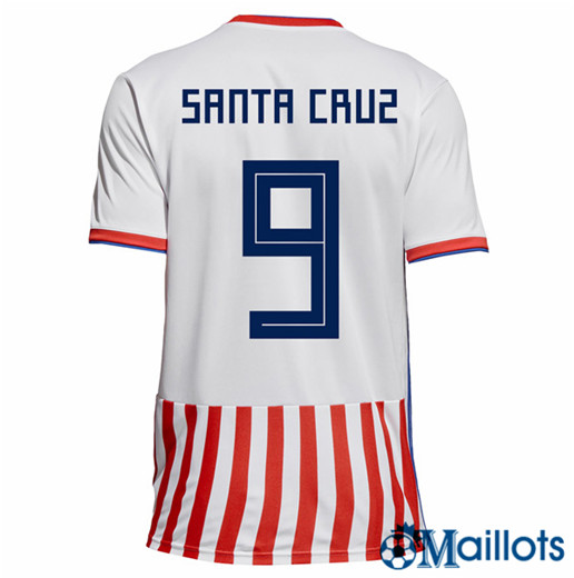 Maillot de Football Paraguay Domicile Santa Cruz 9 2018 2019