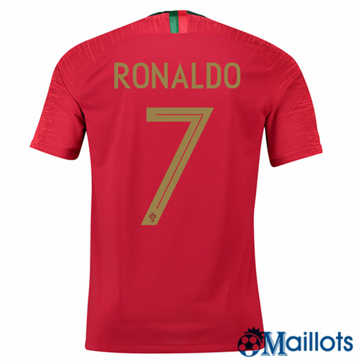 Maillot de Football Portugal Domicile Ronaldo 7 2018 2019